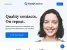 Simplecontacts Coupons 