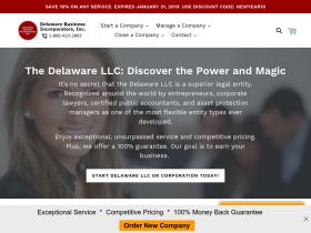 Delaware Business Incorporators Coupons 
